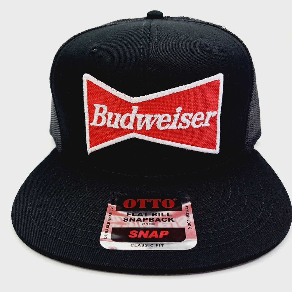 Budweiser Embroidered Patch Baseball Cap Hat